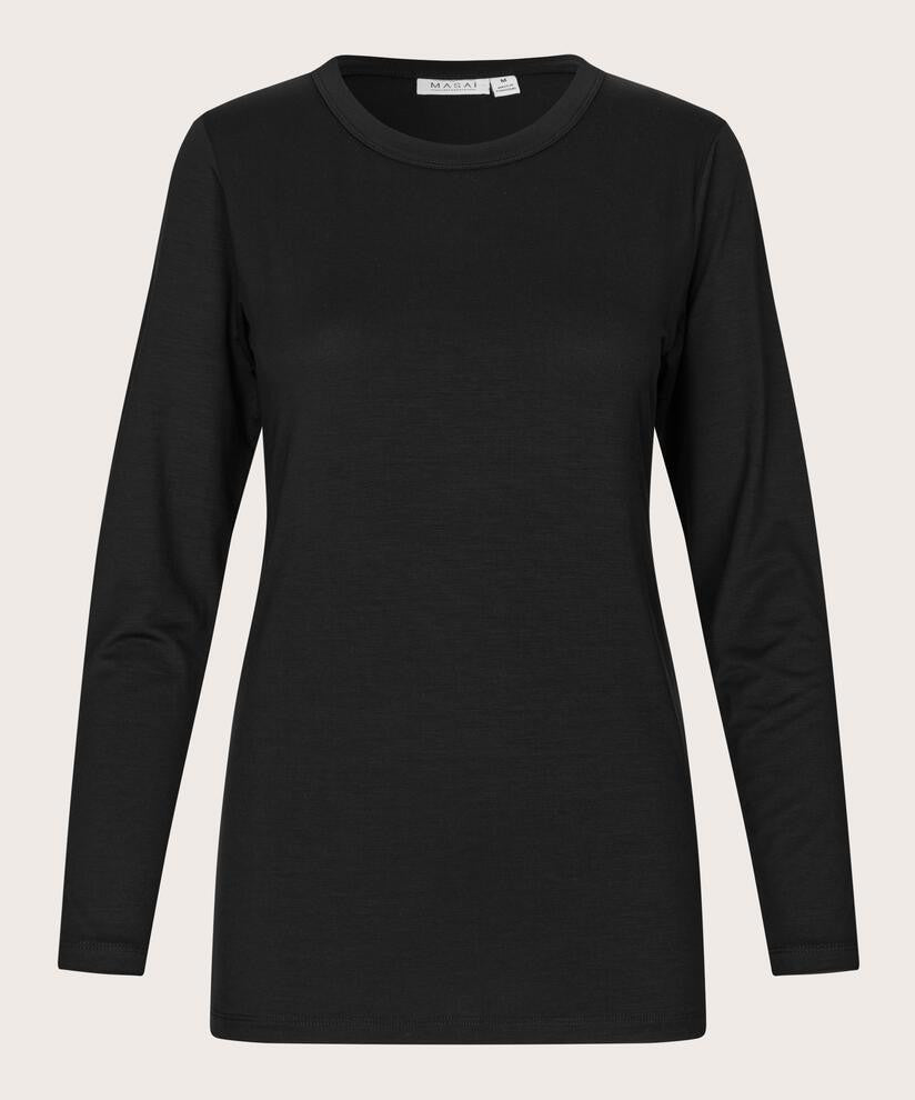 Black Doritla Jersey Top