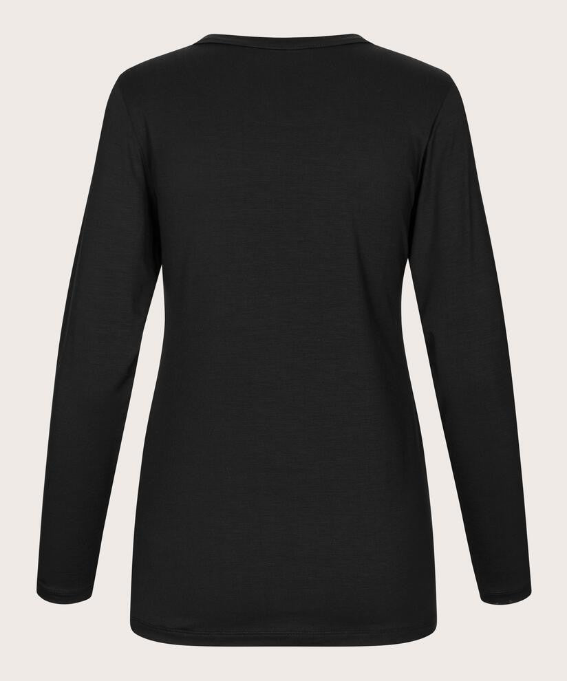 Black Doritla Jersey Top