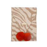 Load image into Gallery viewer, Pom Pom Animal Print Scarf
