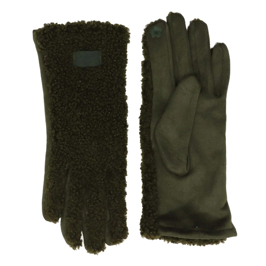 Black Teddy Gloves