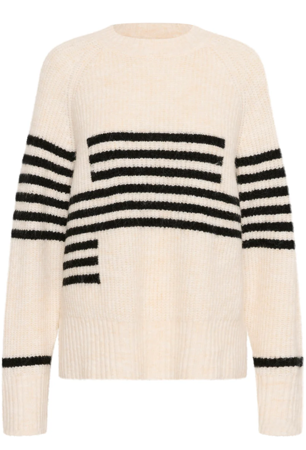 Cream Kimmy Stripe Jumper