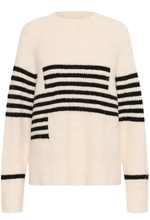 Load image into Gallery viewer, Cream Kimmy Stripe Jumper
