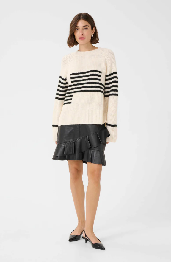 Cream Kimmy Stripe Jumper