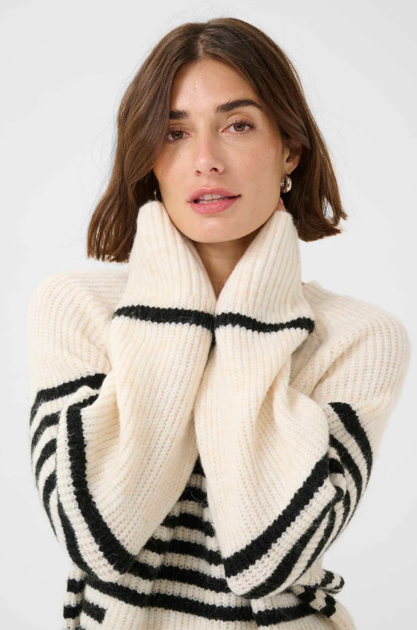 Cream Kimmy Stripe Jumper