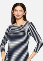 Load image into Gallery viewer, Navy Stripe T-Shirt
