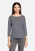 Load image into Gallery viewer, Navy Stripe T-Shirt
