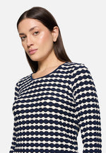 Load image into Gallery viewer, Navy Textured Top
