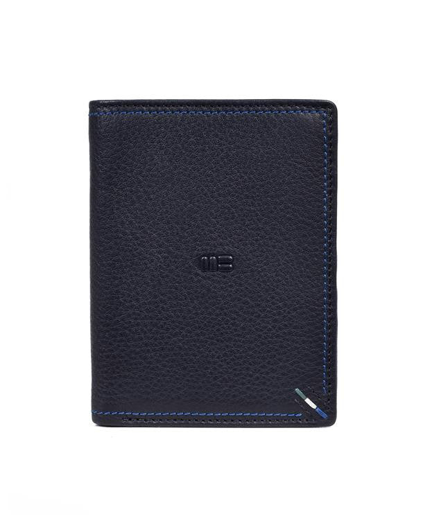 Black Tri Fold Card Holder Wallet