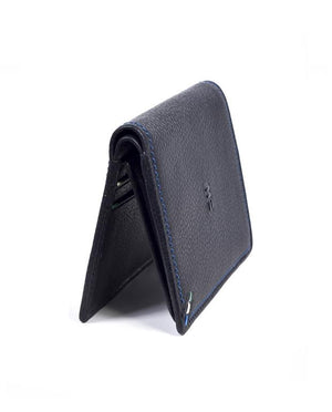 Black Tri Fold Card Holder Wallet