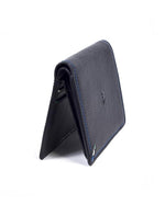 Load image into Gallery viewer, Black Tri Fold Card Holder Wallet
