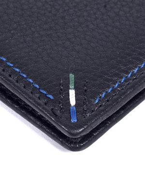 Black Tri Fold Card Holder Wallet