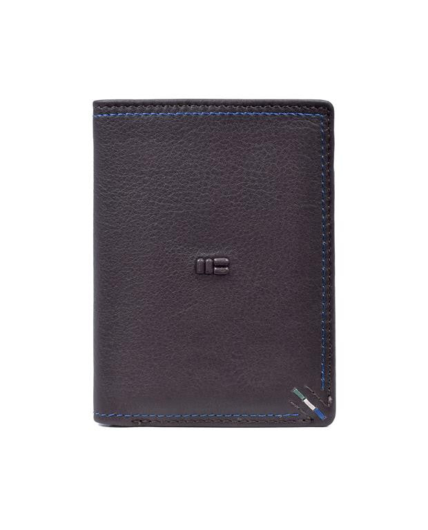Brown Tri Fold Card Holder Wallet
