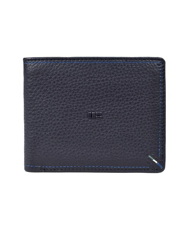 Black Leather Card Holder Wallet