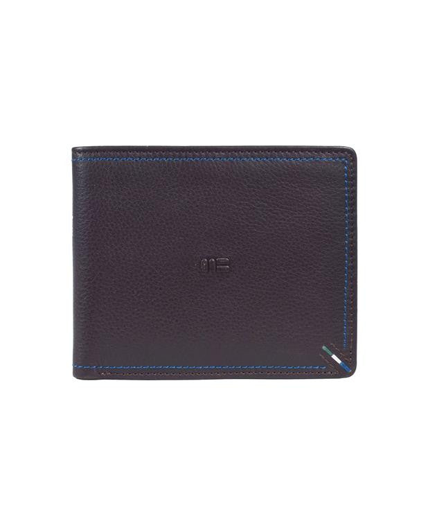 Brown Leather Card Holder Wallet