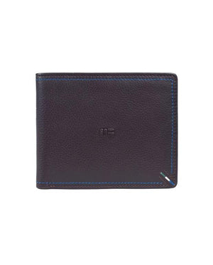 Brown Leather Card Holder Wallet