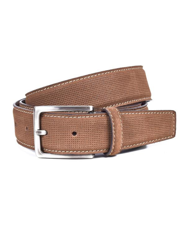 Tan Suede Belt
