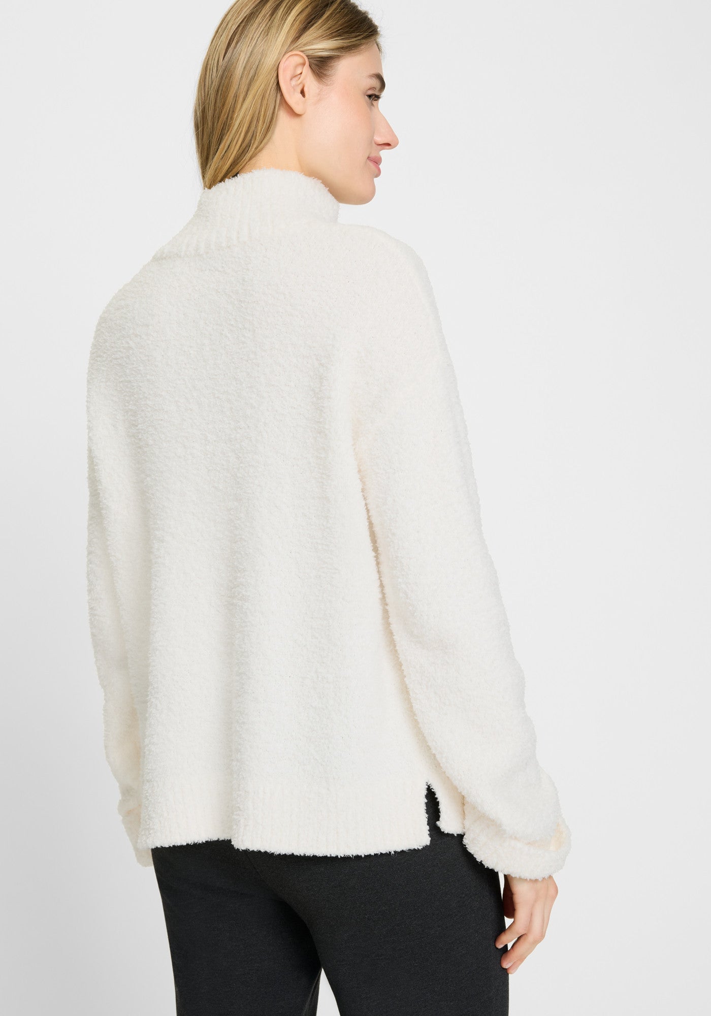 Off White Plush Sweater