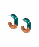Load image into Gallery viewer, Teal Rhodes Earrings
