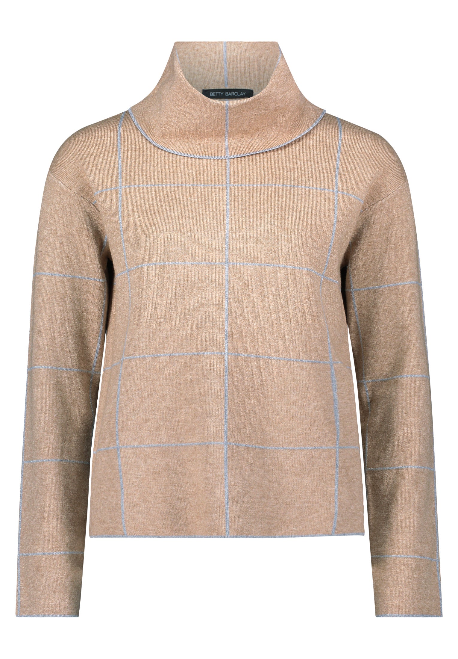 Camel High Neck Jumper
