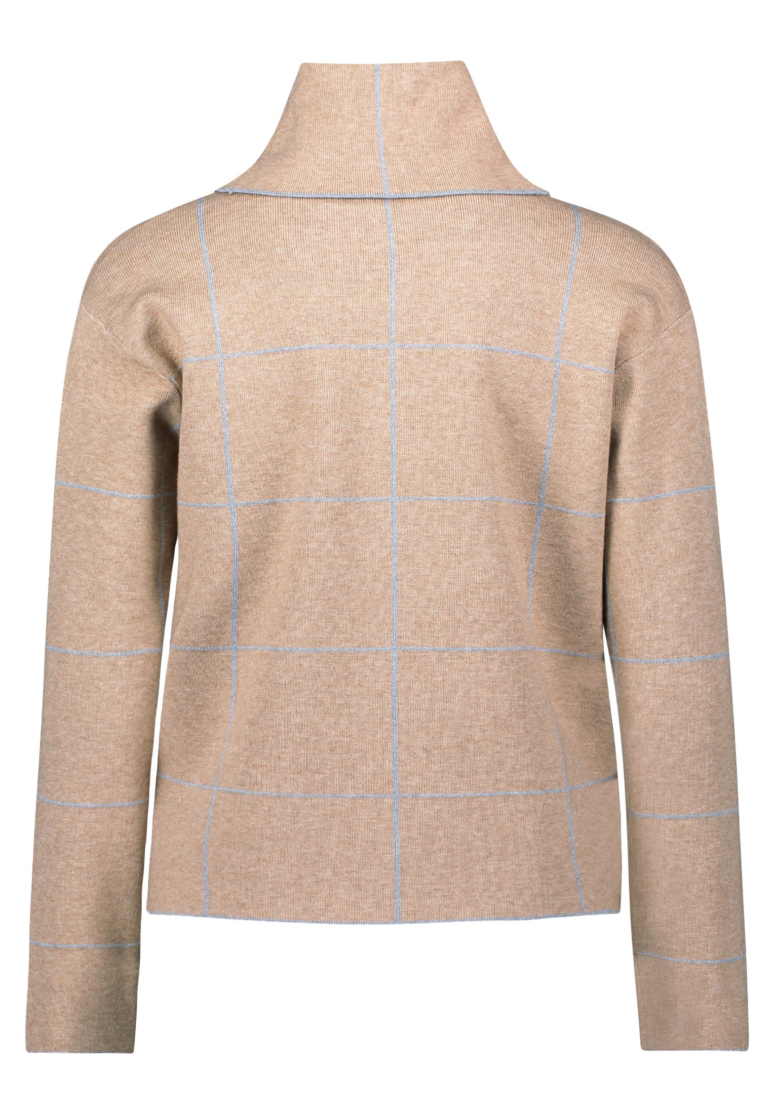 Camel High Neck Jumper