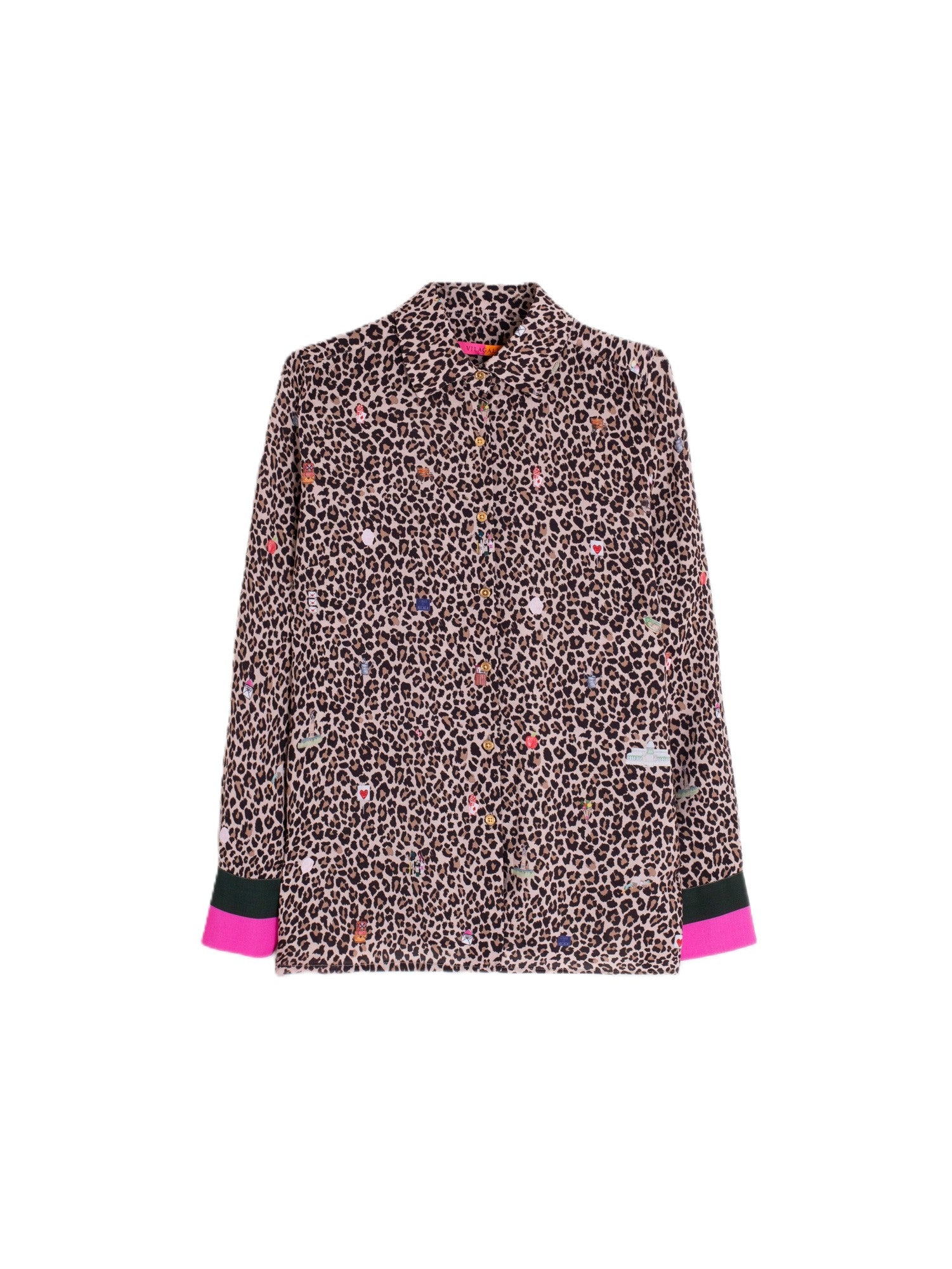 Leopard Print Mariela Shirt