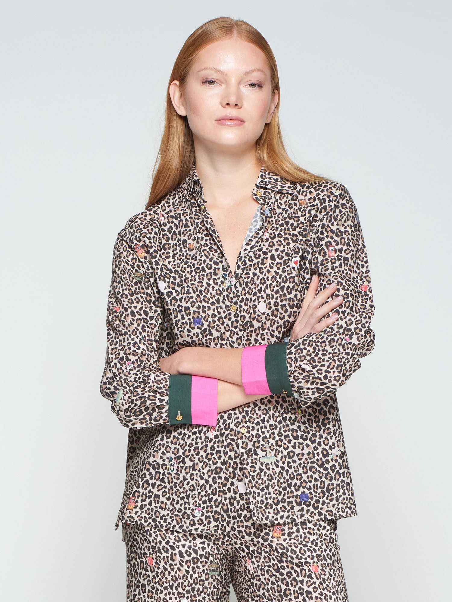 Leopard Print Mariela Shirt