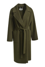Load image into Gallery viewer, Khaki Wool Coat

