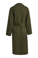 Load image into Gallery viewer, Khaki Wool Coat
