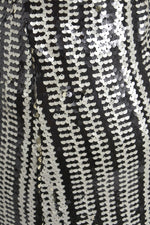 Load image into Gallery viewer, Black Sequin Skirt
