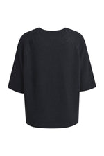 Load image into Gallery viewer, Black Short Sleeve Jumper
