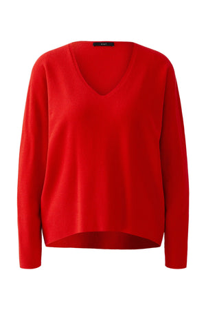 Red Freya Pullover