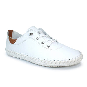 White St. Ives Plimsoll