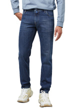 Load image into Gallery viewer, Blue Regular Stretch Jeans
