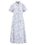 Load image into Gallery viewer, Blue Wisteria Midi Dress
