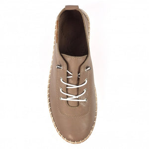 Taupe Evie Plimsoll