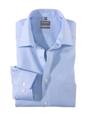 Blue Comfort Fit Shirt