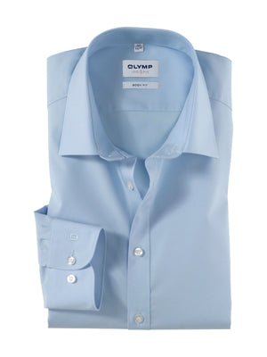 Blue Body Fit Shirt