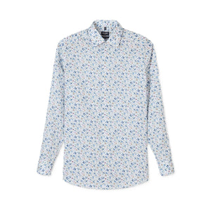 White Mini Print Luxor Shirt