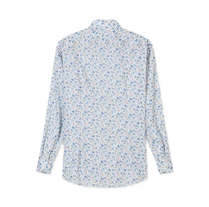 White Mini Print Luxor Shirt