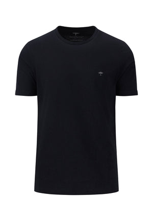Black Cotton T-Shirt