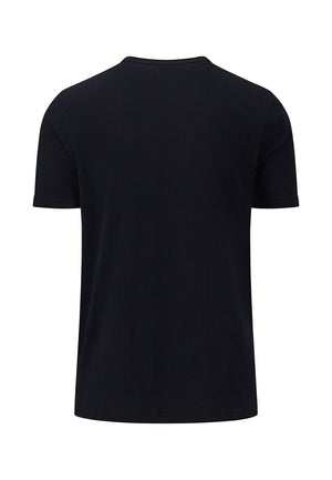 Black Cotton T-Shirt