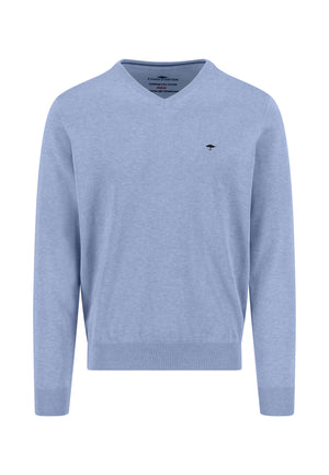 Sky Classic V-Neck Sweater