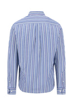 Load image into Gallery viewer, Blue Poplin Stripe Shirt

