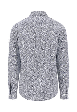 Navy Premium Print Shirt