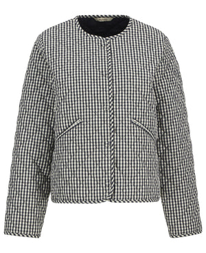 Navy Cashel Check Jacket