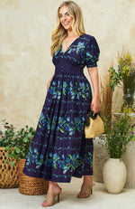 Load image into Gallery viewer, Navy Ramona Dress
