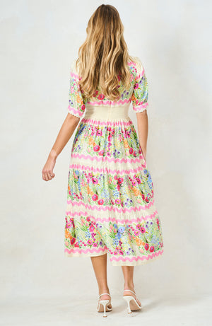 Cream Larysa Dress