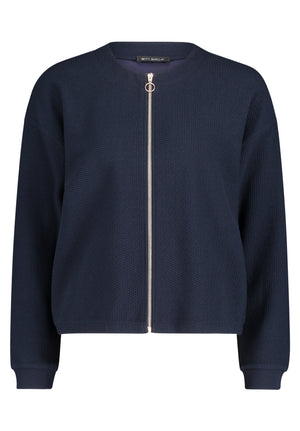 Navy Zip Up Jacket