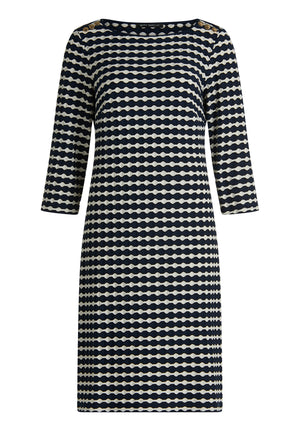 Navy Sheath Dress