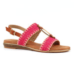 Load image into Gallery viewer, Pink Jules Sandals
